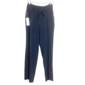 Katherine Barclay Montreal Paperback Wide Leg Pants Navy‎ 8 NEW
